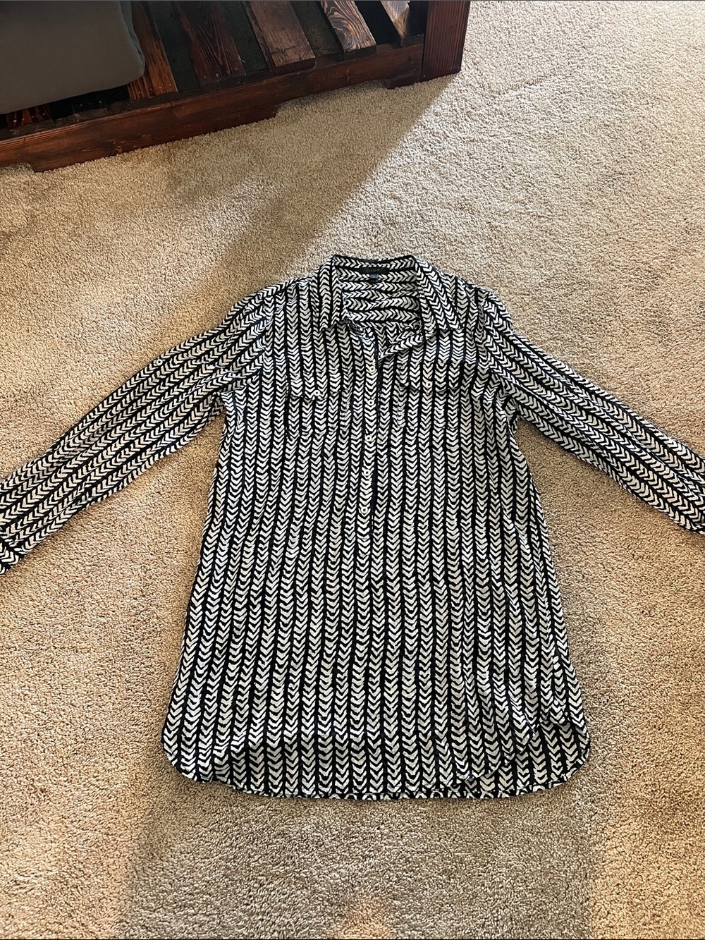 J. Crew Tunic Button Down